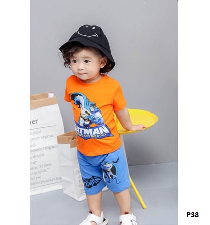 setelan anak batman superhero